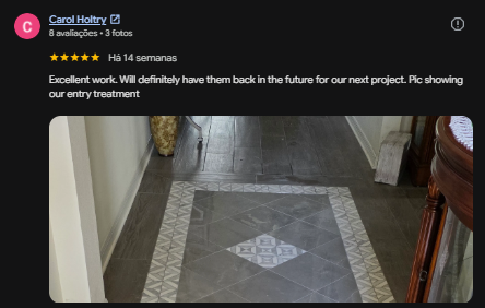 Original Google review screenshot from Carol Holtry